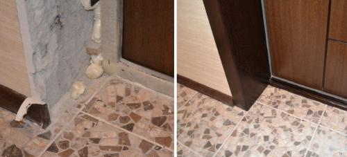 Отделка входной двери внутри квартиры. Отделка откосов входной двери: используемые материалы, технологии и особенности процесса