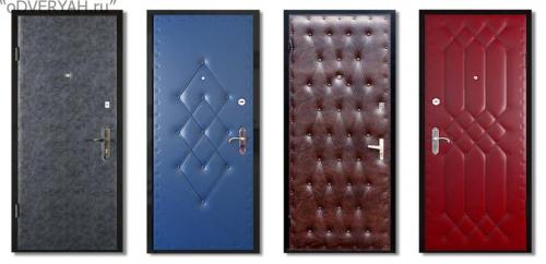 Чем обшить металлическую дверь снаружи. Материалы для обшивки