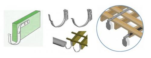 Монтаж водостока на готовую кровлю. 8 способов установить водостоки, если крыша уже покрыта