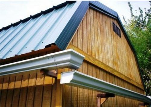 Монтаж водостока на готовую кровлю. 8 способов установить водостоки, если крыша уже покрыта
