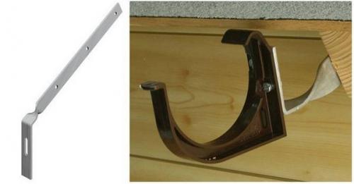 Монтаж водостока на готовую кровлю. 8 способов установить водостоки, если крыша уже покрыта