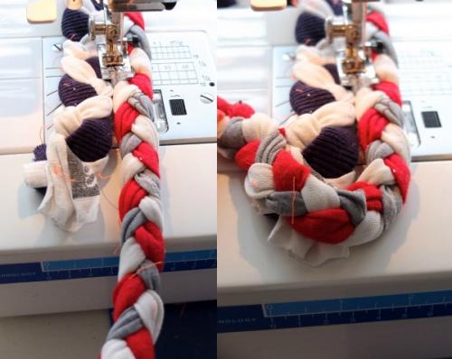 Ковер из старых вещей своими руками. Коврик своими руками из старых вещей: пошаговые инструкции для начинающих, как сделать коврик из ткани, пряжи, лоскутков, джинсов + фото 14 Ковер из старых вещей своими руками. Коврик своими руками из старых вещей: пошаговые инструкции для начинающих, как сделать коврик из ткани, пряжи, лоскутков, джинсов + фото 14