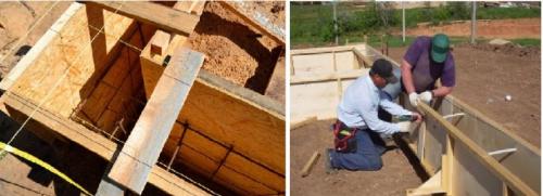 Материалы для опалубки фундамента. Как сделать опалубку для фундамента своими руками: пошаговая инструкция