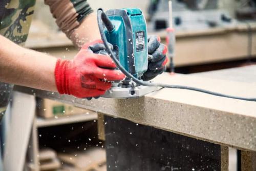 Как происходит обработка искусственного камня при производстве столешниц. Обработка акрилового камня