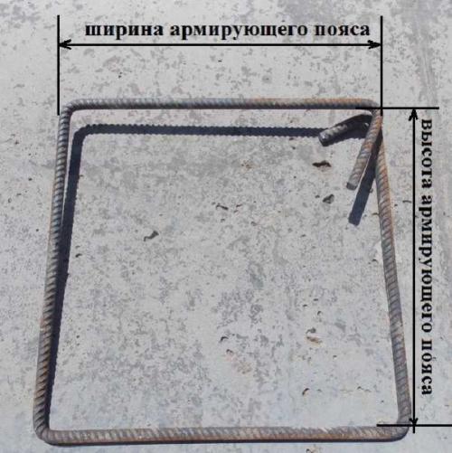 Как правильно делать опалубку и армирование ленты.. Схема армирования