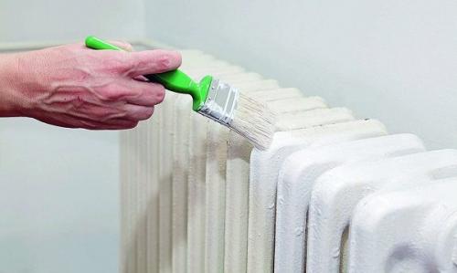 Как правильно ухаживать за акриловой эмалью на радиаторах отопления. Виды эмалей для чугунных батарей