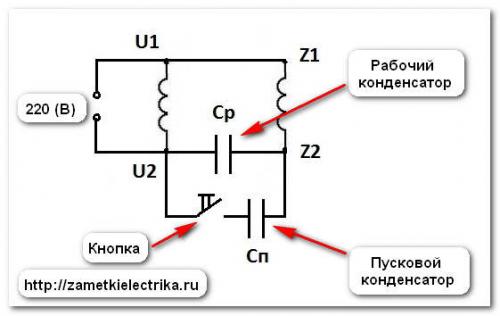 Подключение однофазного двигателя с конденсатором: простые инструкции для начинающих 08 Подключение однофазного двигателя с конденсатором: простые инструкции для начинающих 08