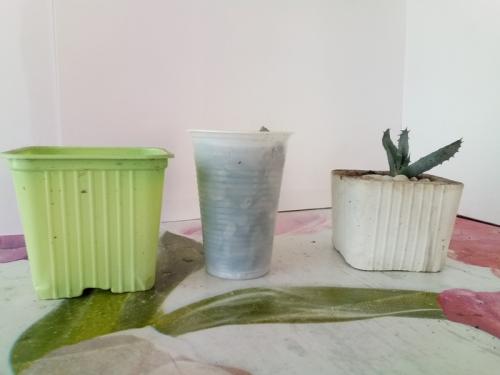 Горшок для цветов своими руками из цемента. Как делать цементные горшки