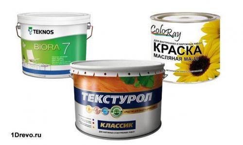 Как выбрать краску для оцилиндрованного бревна, расположенного внутри. Типы окрашивающих и защитных составов