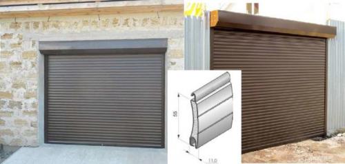 Проем гаражных ворот. Виды гаражных ворот