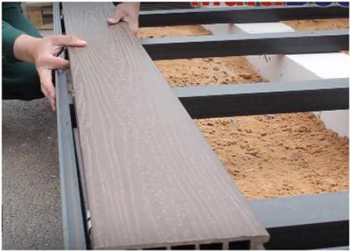 Террасная композитная доска. Террасная доска из древесно-полимерного композита 16