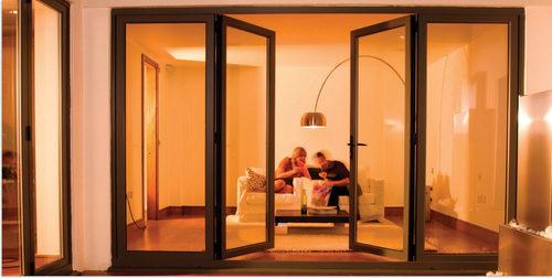 Раздвижные двери двойные. Возможные системы открывания