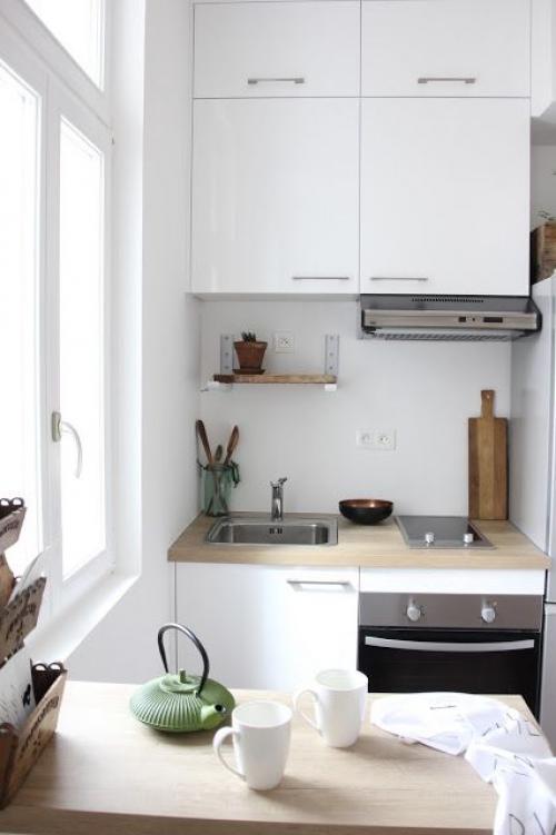 Чем лучше отделать стены на маленькой кухне. 110 лучших идей дизайна маленькой кухни + полный гид по обустройству