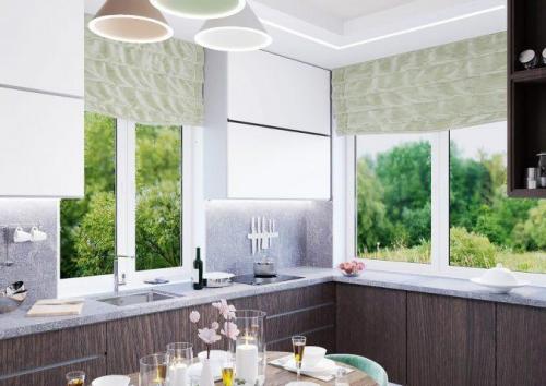 Чем лучше отделать кухню. Отделка стен в экологичном стиле 12 Чем лучше отделать кухню. Отделка стен в экологичном стиле 12