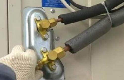 Установка кондиционера своими руками без вакуумного насоса. Устанавливаем кондиционер сами