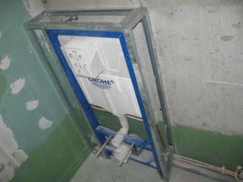 Подключение инсталляции Grohe к водопроводу. Модельный ряд инсталляций Grohe