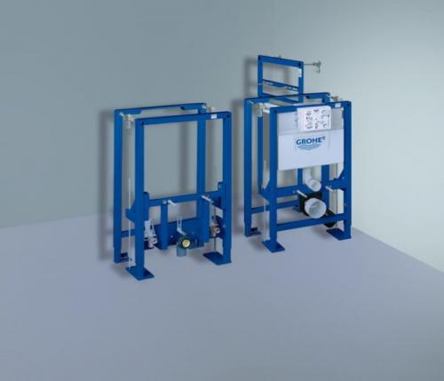 Подключение инсталляции Grohe к водопроводу. Модельный ряд инсталляций Grohe