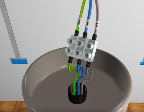 Подключение люстры 3 провода. Как правильно подключить люстру на три или четыре провода 01