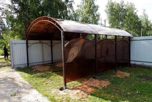 Сколько отступать от забора при строительстве гаража. Расстояние от гаража до забора и других объектов на участке