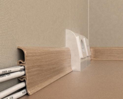 Прокладка проводки в деревянном доме своими руками. №3. Открытая проводка в деревянном доме