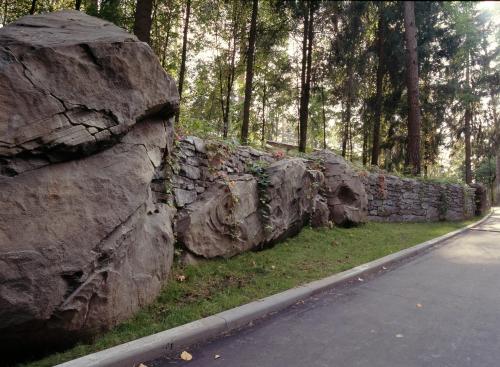 Какие стили и дизайны можно реализовать с помощью арт-бетона. Ландшафт с применением объектов из артбетона