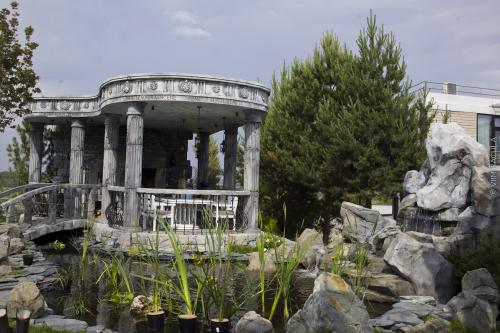 Какие стили и дизайны можно реализовать с помощью арт-бетона. Ландшафт с применением объектов из артбетона