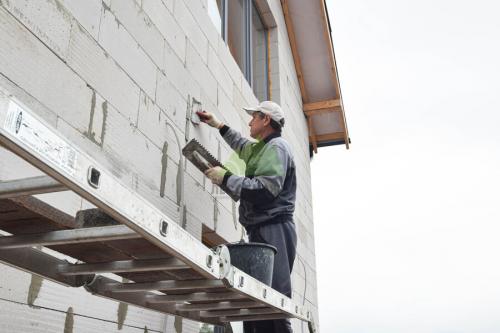 Отделка стен из газобетона. Технология №2 16