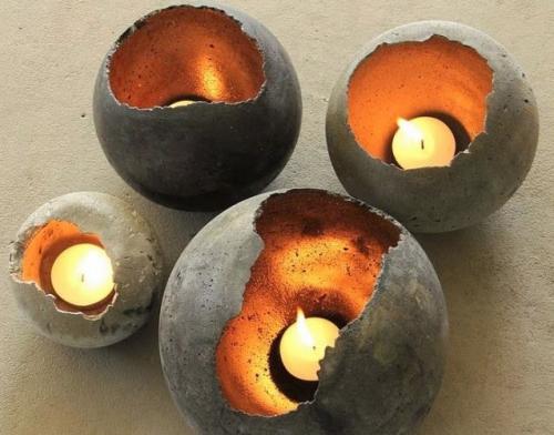 Как создать простую поделку из цемента для начинающих. Интересные идеи для начинающих