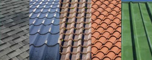 Односкатная крыша на дом.