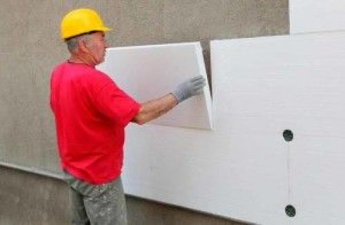 Правильное утепление стен пенопластом. Внешнее утепление стен пенопластом