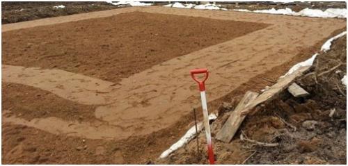 Гараж из профнастила без фундамента. Бетонирование фундамента