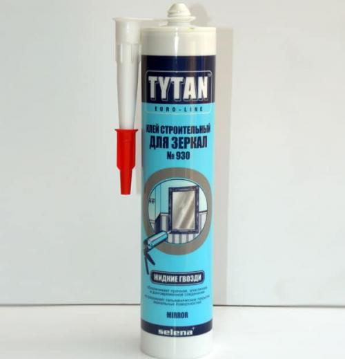 Как повесить тяжелое зеркало на стену. При помощи клея и герметика