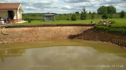 Как сделать пруд более устойчивым к разрушениям. Укрепляем пруд георешёткой: порядок действий для получения нужного результата