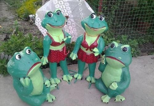 Какие цвета и декоративные элементы можно использовать для украшения поделок из цемента и гипса. Сложные фигуры с каркасом