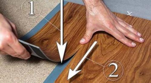 Виниловая плитка для кухни. Кварц виниловая плитка