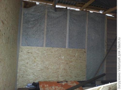 Нужно ли проводить внутреннюю отделку каркасного сарая. Отделка стен сарая ОСП