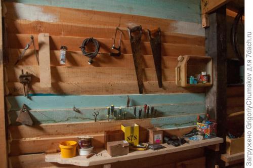 Как спланировать внутреннее пространство хозблока для максимальной функциональности. Организация рабочего места в сарае