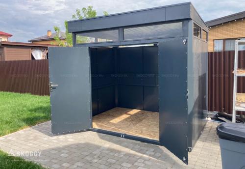 Хозблок 4х2 для дачи: пошаговая инструкция за 6 дней 21 Хозблок 4х2 для дачи: пошаговая инструкция за 6 дней 21