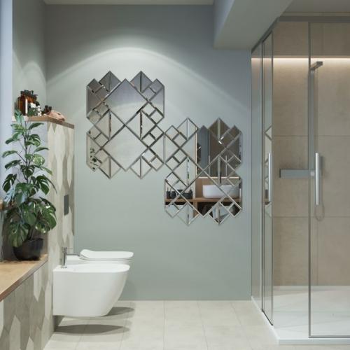 Монтаж зеркала на стену. Особенности крепления к разным типам поверхностей 12 Монтаж зеркала на стену. Особенности крепления к разным типам поверхностей 12