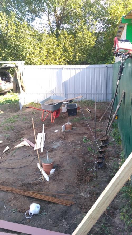 Как построить фундамент для сарая дешево и надежно. Простой фундамент для каркасного хозблока