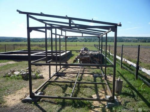 Можно ли построить сарай из поликарбоната и насколько это недорого. Монтаж каркаса
