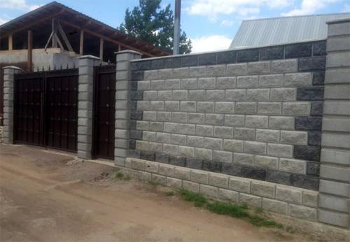 Бетонные блоки для столбов. Подбираем правильно бетонные блоки для строительства ограждения