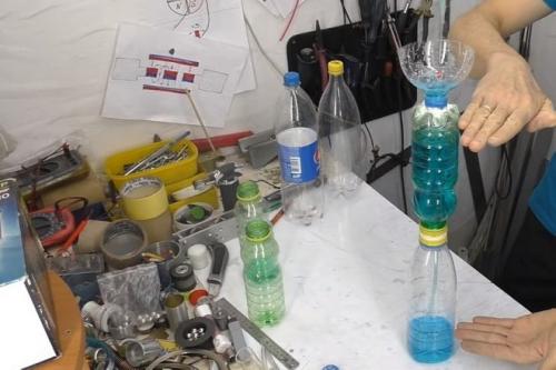 Водопад своими руками без насоса. Как сделать фонтан без насоса своими руками