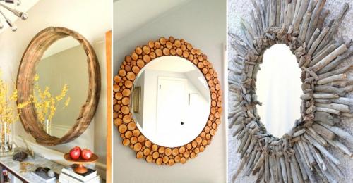 Декор для зеркала. Декор зеркала – 85 фото лучших идей оформления интерьера своими руками