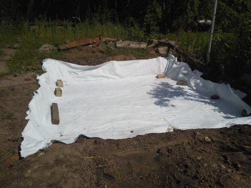 Бюджетная парковка на даче. Как я делал площадку для машины