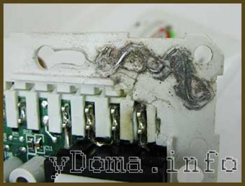 Как проверить, нет ли утечек после установки нового терморегулятора. Пример ремонта терморегулятора с обгоревшими контактами