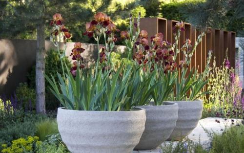 Декор уличных вазонов. Уличные вазоны для цветов: 45 роскошных идей для двора