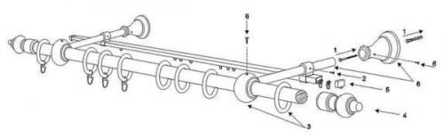 Установить карниз для штор. Порядок монтажа