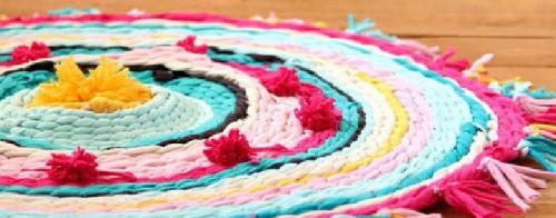 Коврики своими руками из старых футболок. Что сделать из старых футболок своими руками для дома