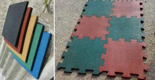 Резиновые коврики для детских площадок. Какую лучше выбрать
